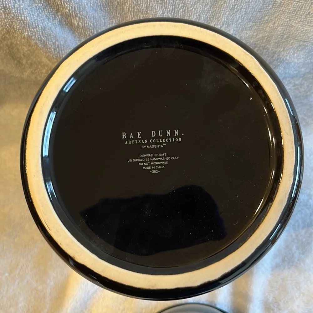 RAE DUNN | Black and Orange 